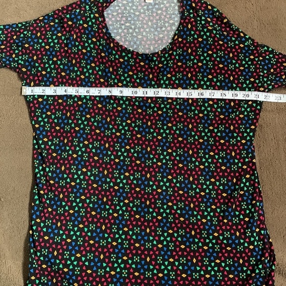 Lularoe 2xs top geometric pattern - Picture 4 of 5